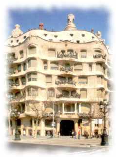 Gaudi - prgt durch seinen extravaganten Baustil das Bild der Stadt