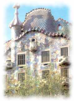Gaudi - prgt durch seinen extravaganten Baustil das Bild der Stadt