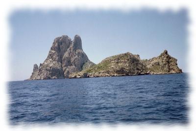 La Vedra - Saagen umwobene Felseninsel -Ibiza